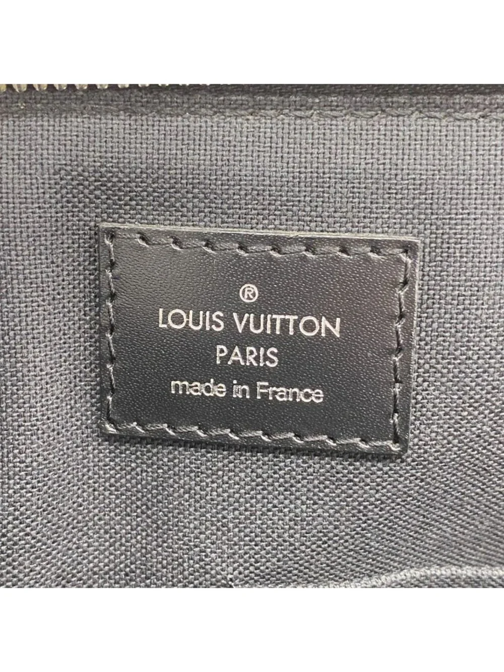 Louis Vuitton Briefcase Damier Graphite Porte Documents Jour Black